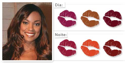 Tendências de Batons Coloridos para Peles Escuras