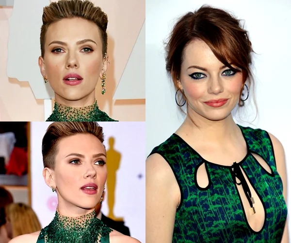 Maquiagem para casamento com vestido verde