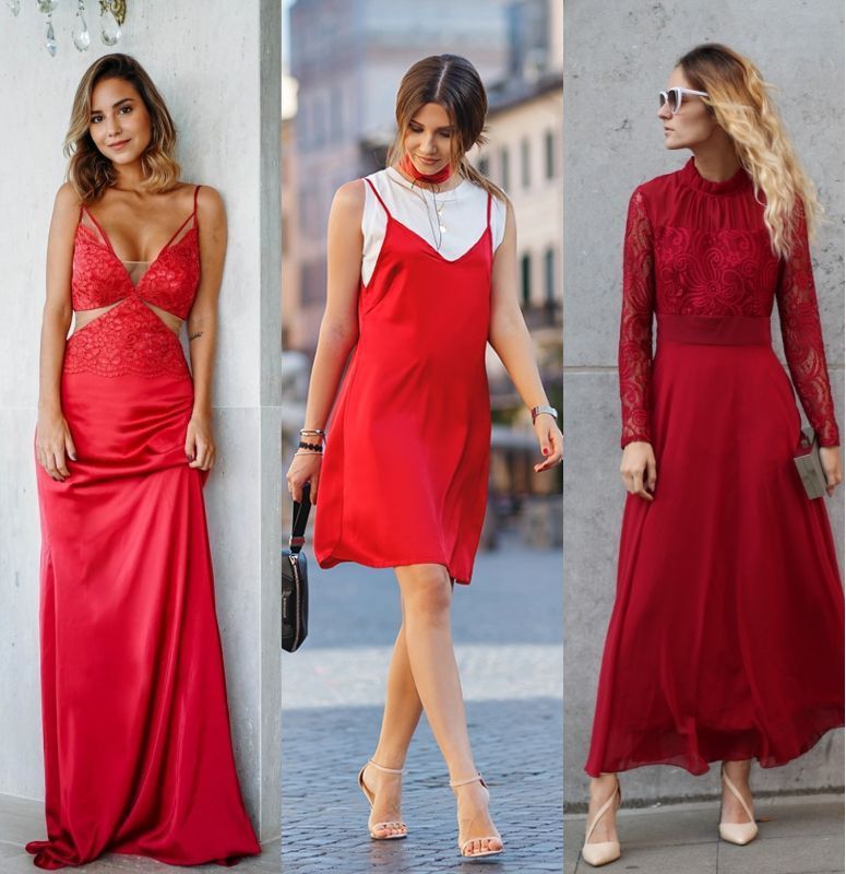 5 Sapatos Incríveis para Usar com Vestido Vermelho
