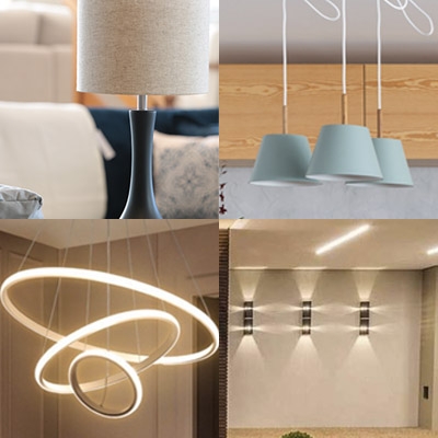 qual e a diferenca entre abajur e luminaria