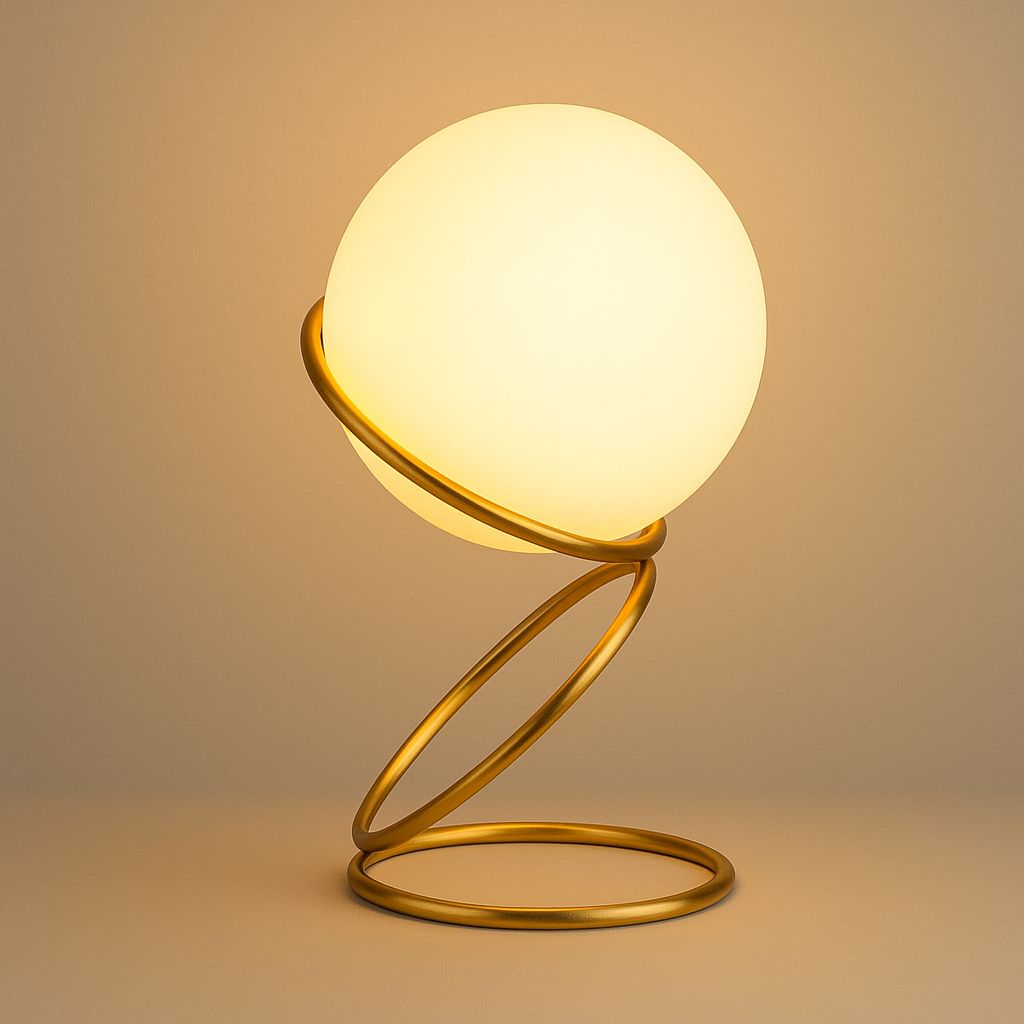 como escolher entre abajur e luminária para quarto e escritório