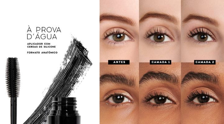 guia de cílios para formato de rosto