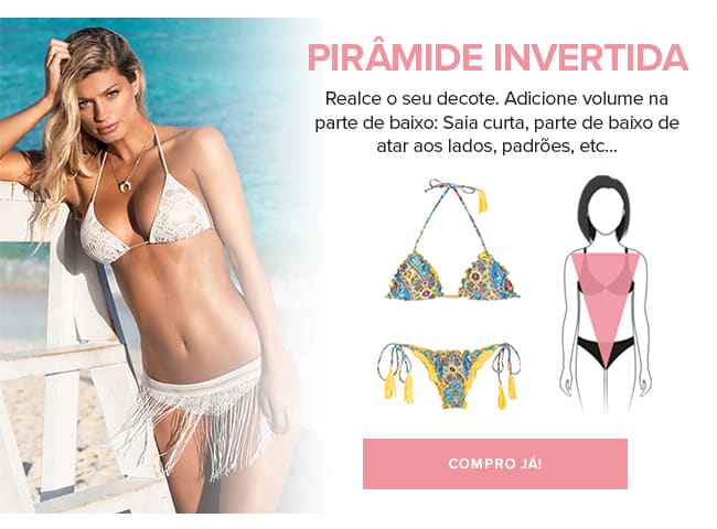 melhor biquíni para cada tipo de corpo