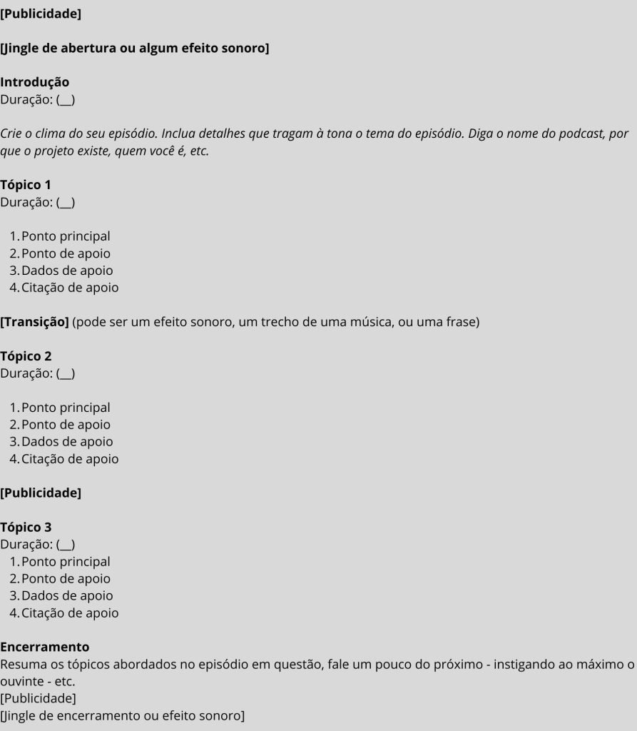 tendências podcast áudio vídeo