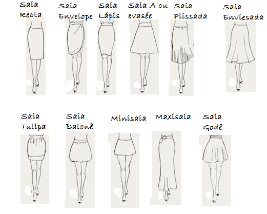 Saias para cada tipo de corpo: Guia completo