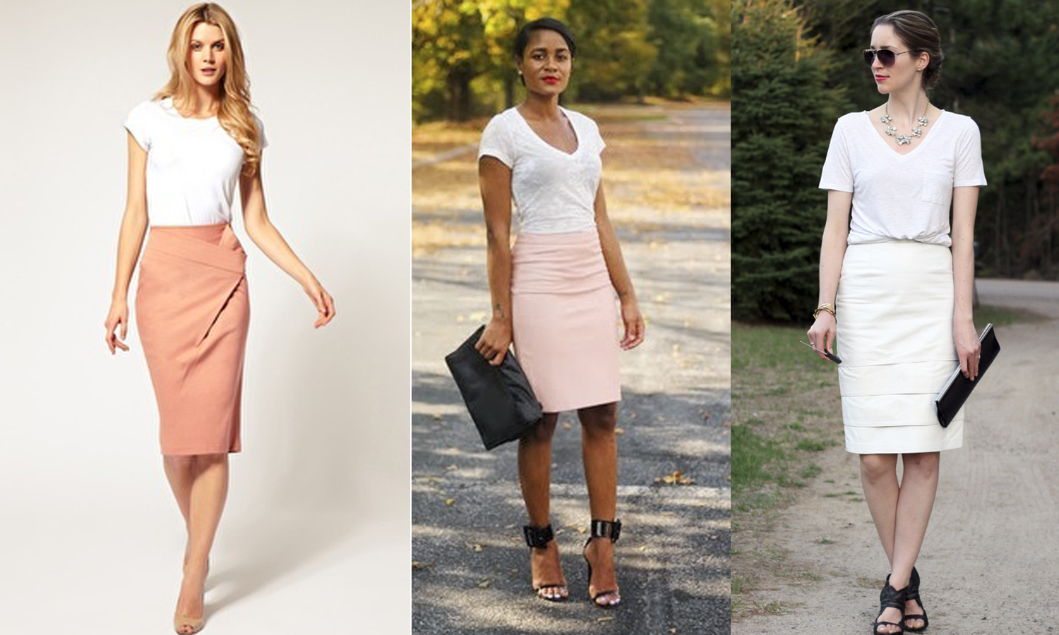 qual o melhor formato de saia para quem tem quadril largo