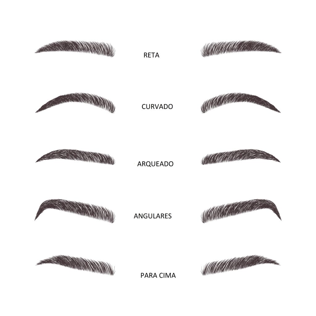 qual o melhor formato de sobrancelha para cada rosto