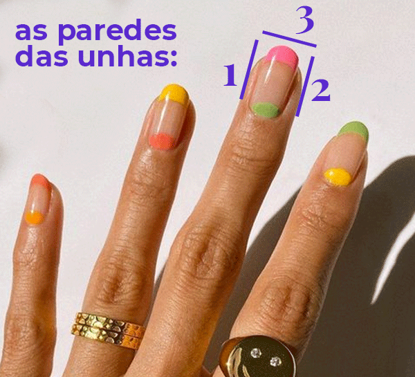 melhor formato de unha para quem trabalha com as mãos