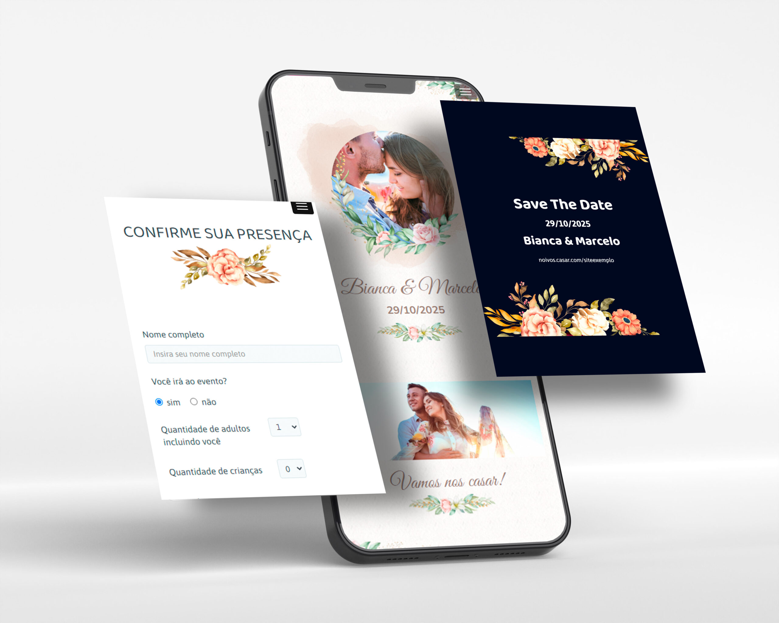 convite digital interativo vs estático