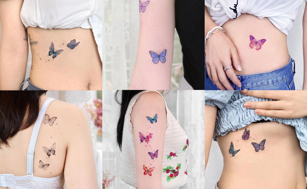 Descubra o Verdadeiro Significado da Tatuagem de Borboleta: Além da Beleza; Tatuagem de Borboleta: Um Guia Completo sobre Seus Significados e Estilos; Desvendando as Cores da Borboleta: O Que Cada Tatuagem Significa?; Mitos e Verdades: A Tatuagem de Borboleta é Realmente uma 'Red Flag'?; Inspirações de Tatuagem de Borboleta: Do Fineline ao Blackwork