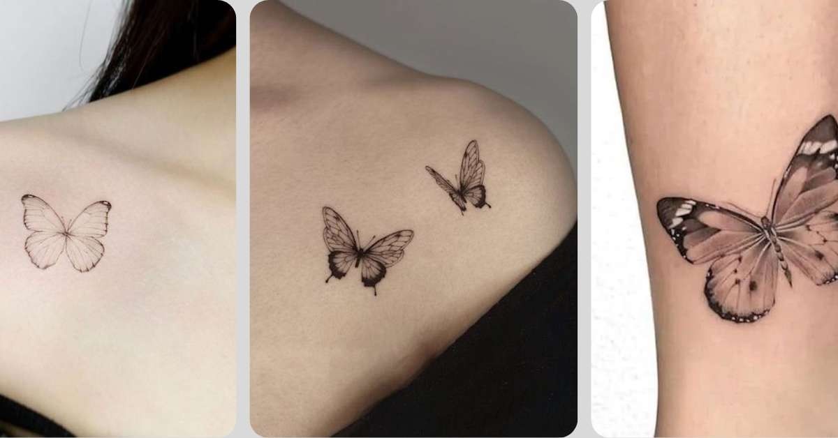 Descubra o Verdadeiro Significado da Tatuagem de Borboleta: Além da Beleza; Tatuagem de Borboleta: Um Guia Completo sobre Seus Significados e Estilos; Desvendando as Cores da Borboleta: O Que Cada Tatuagem Significa?; Mitos e Verdades: A Tatuagem de Borboleta é Realmente uma 'Red Flag'?; Inspirações de Tatuagem de Borboleta: Do Fineline ao Blackwork