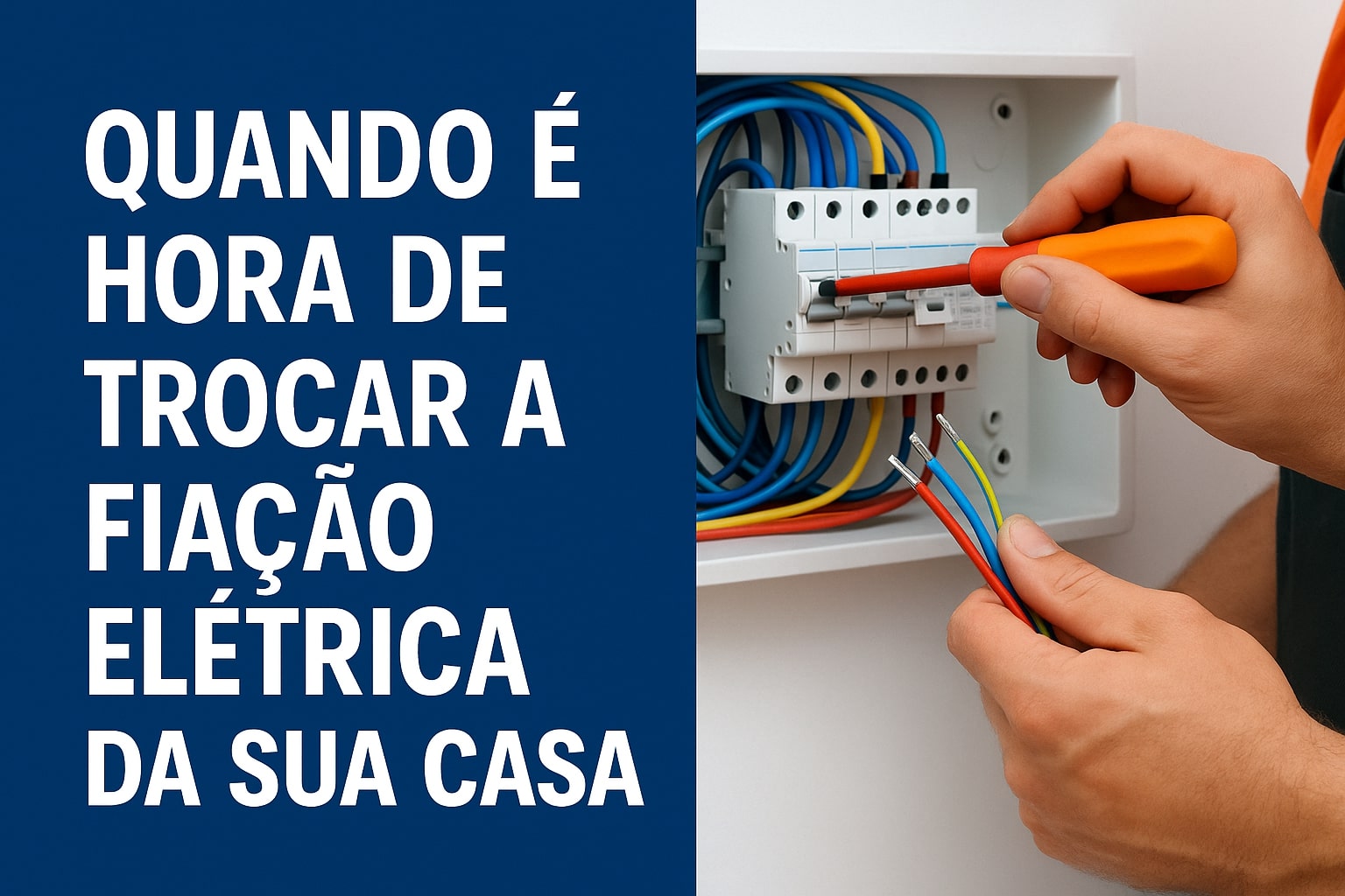 sinais de fiação elétrica perigosa