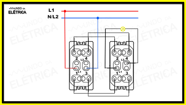 uso do interruptor bipolar em instalações bifásicas