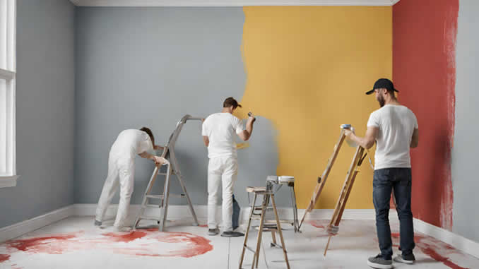 quantas demaos de tinta tenho que dar na parede