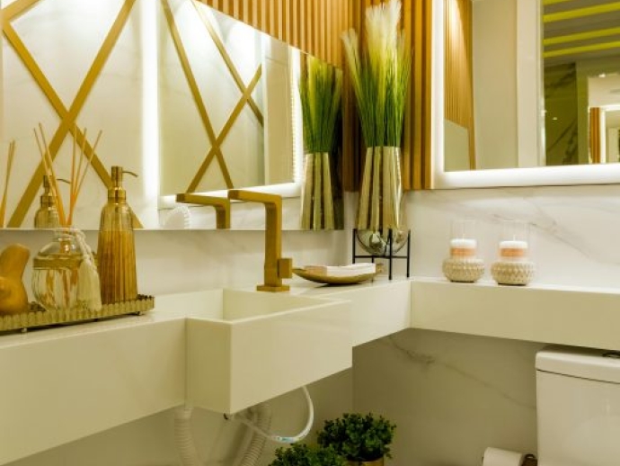 reforma alto padrão banheiro orçamento