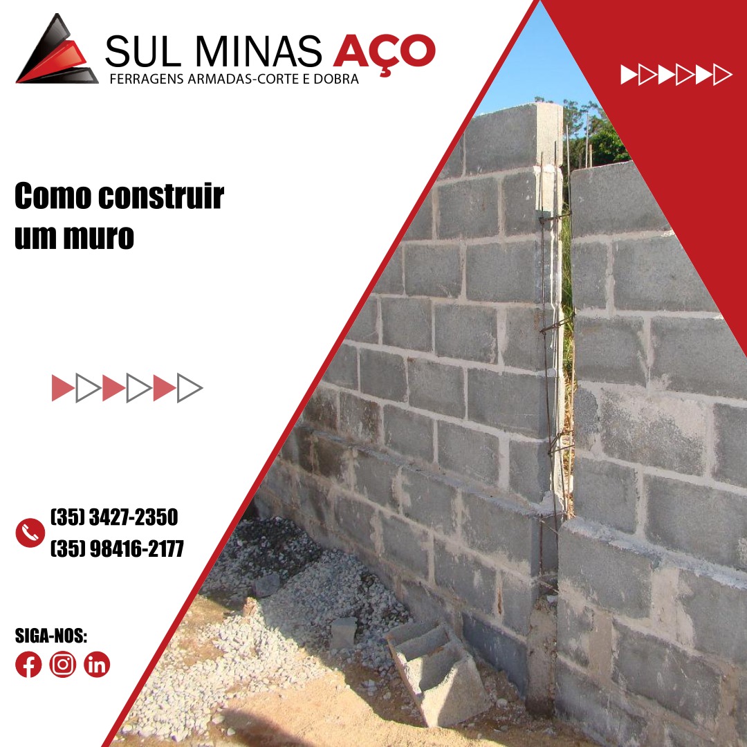 Dicas para reduzir o desperdício de materiais na construção do muro