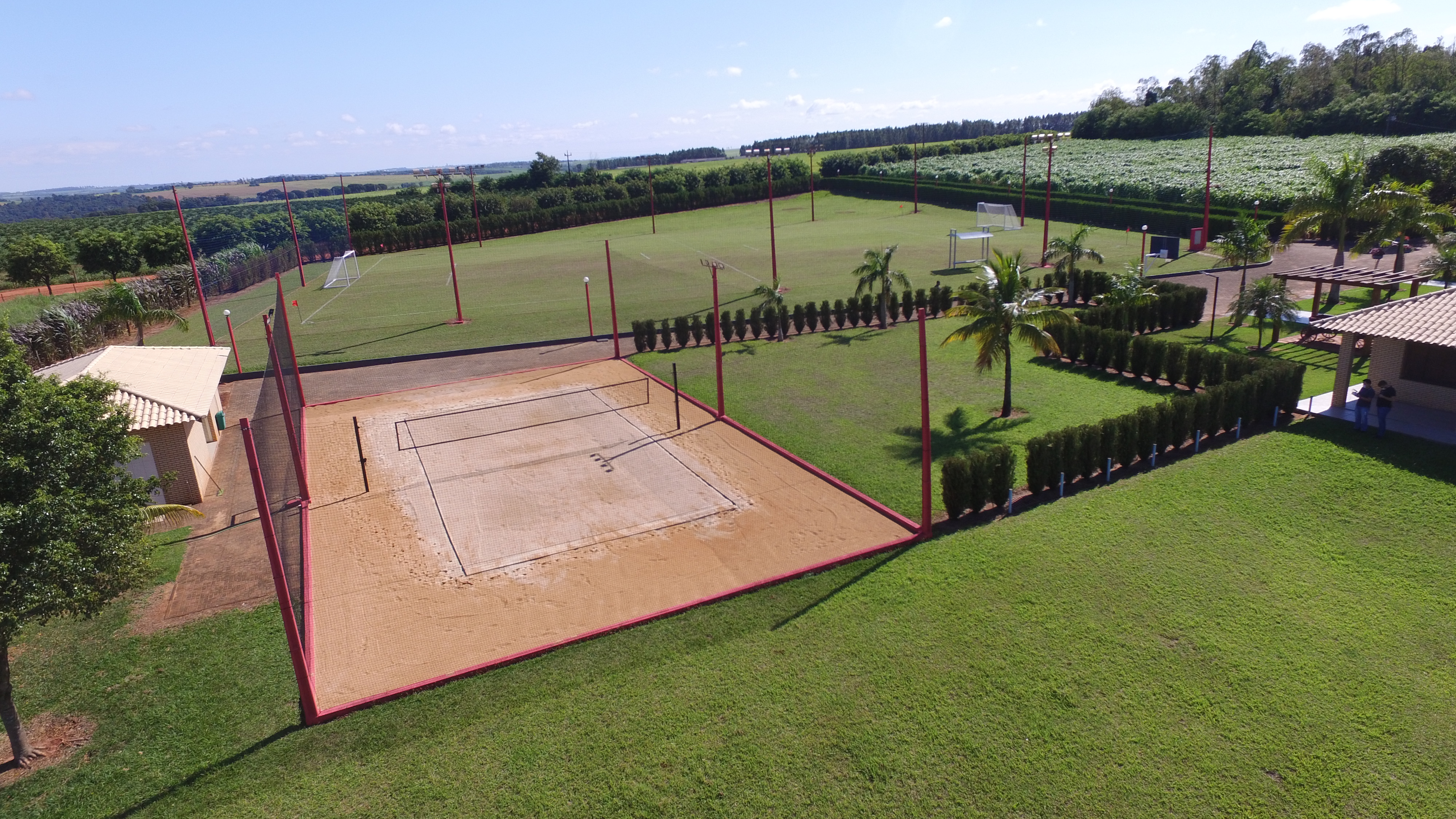 volume de areia para quadra de beach tennis oficial