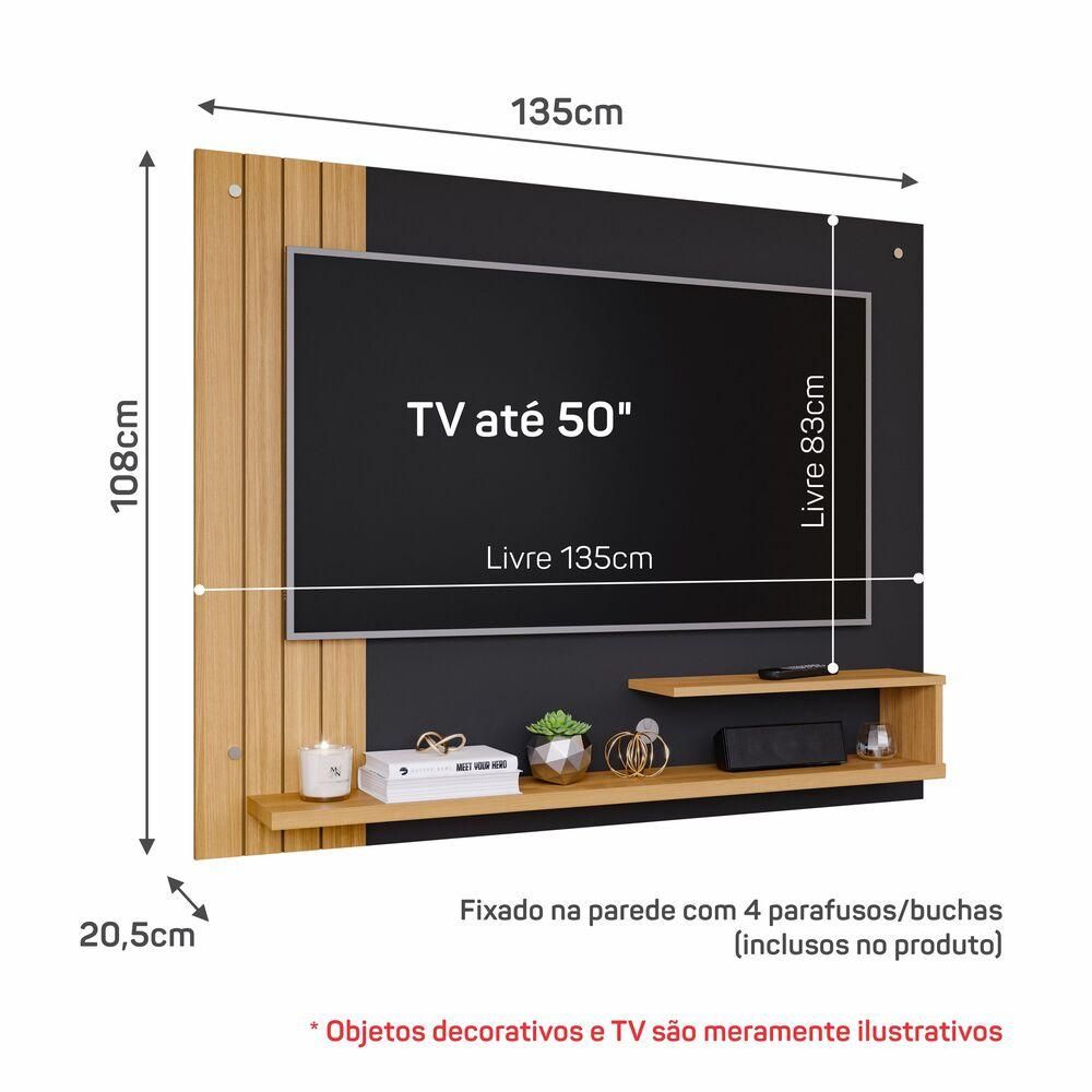 qual a distância ideal para uma TV de 50 polegadas