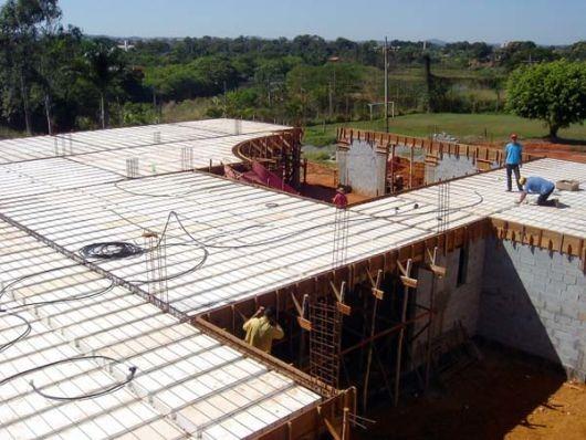 quantos metros de isopor para uma laje