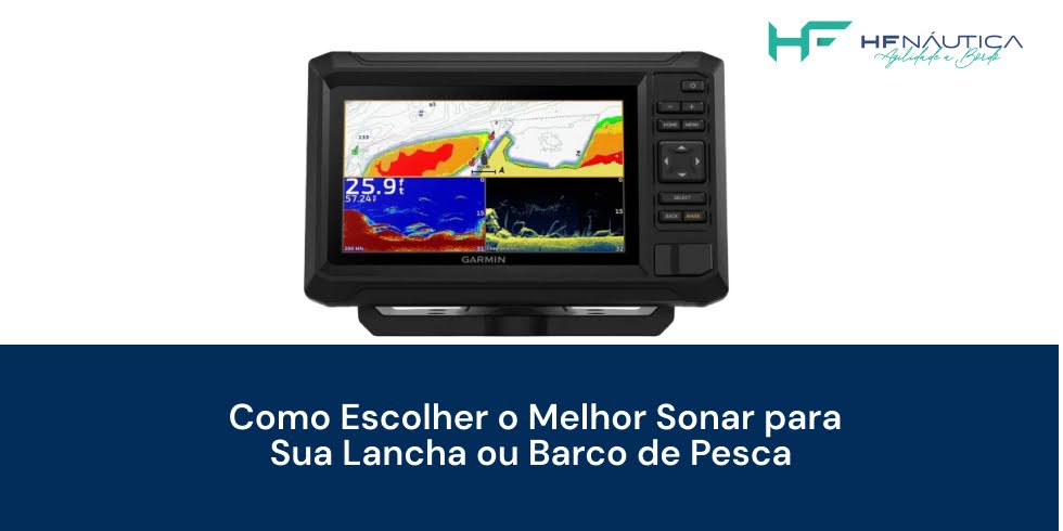 tecnologia CHIRP para pesca em profundidade