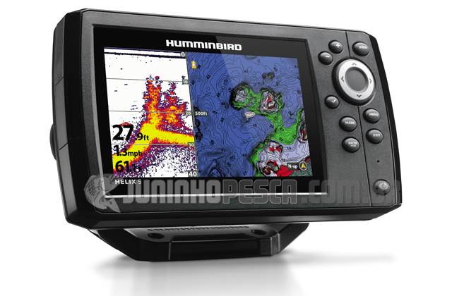 tecnologia CHIRP para pesca em profundidade