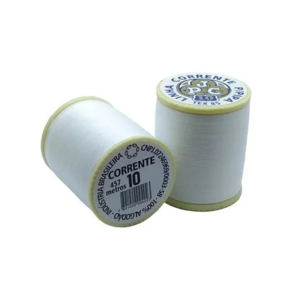 quantos metros tem um carretel de linha de costura