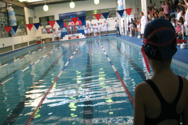 profundidade ideal piscina olímpica competições