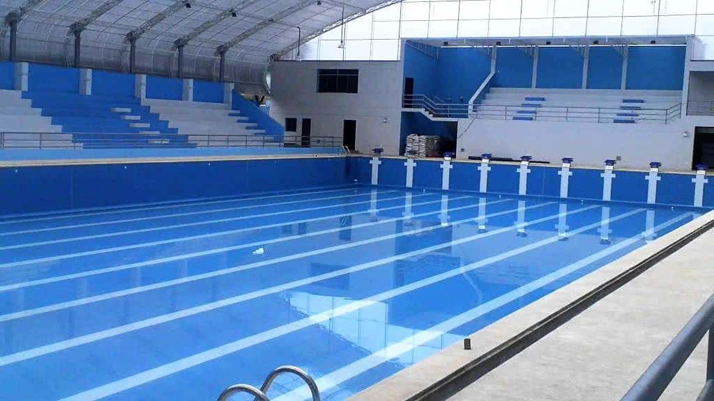 dimensões exatas piscina olímpica oficial
