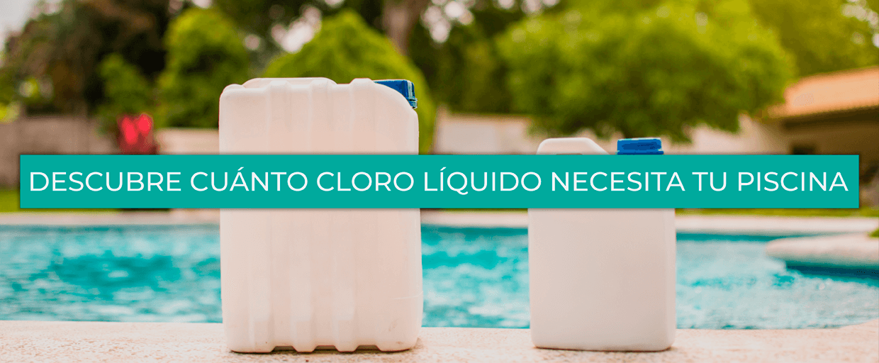 quantidade de cloro líquido por litro de piscina