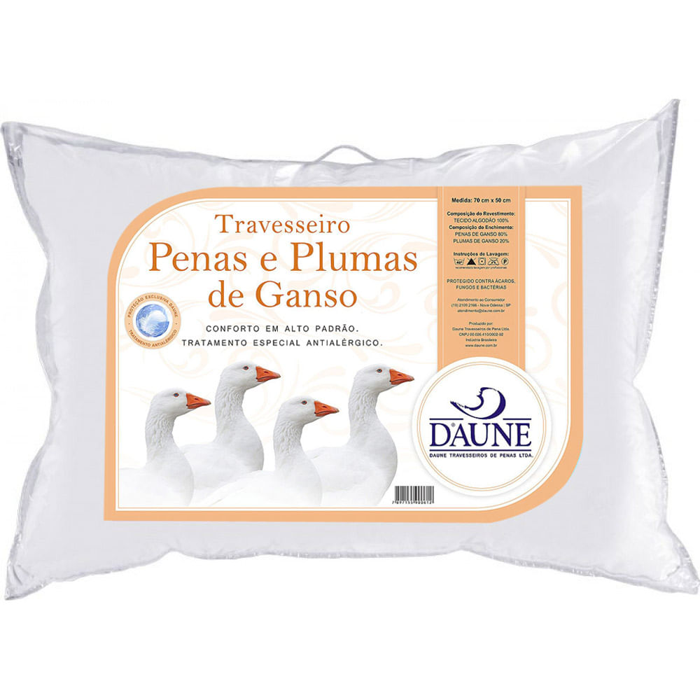 quantos quilos de pena para encher um travesseiro