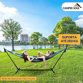 Suportes portáteis para rede: praticidade e segurança em 250kg