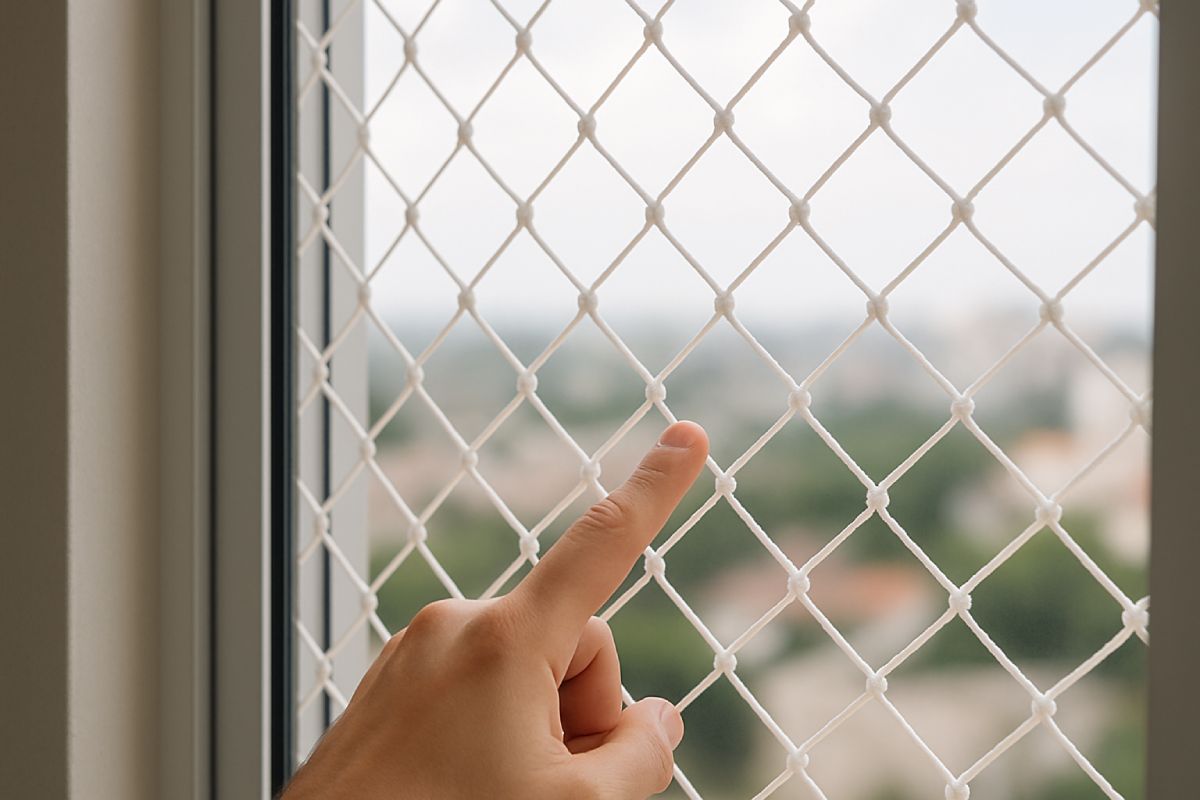 quantos quilos uma rede de proteção aguenta