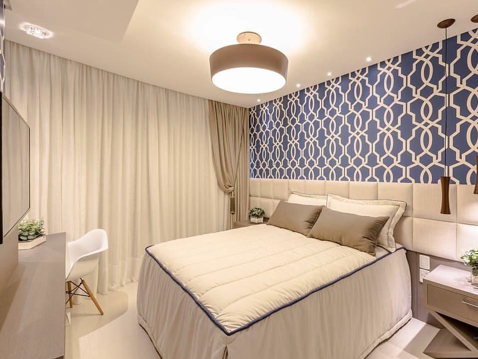 como equilibrar o azul na decoração do quarto