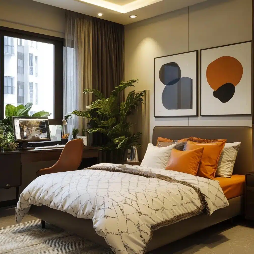 móveis multifuncionais para quarto com home office