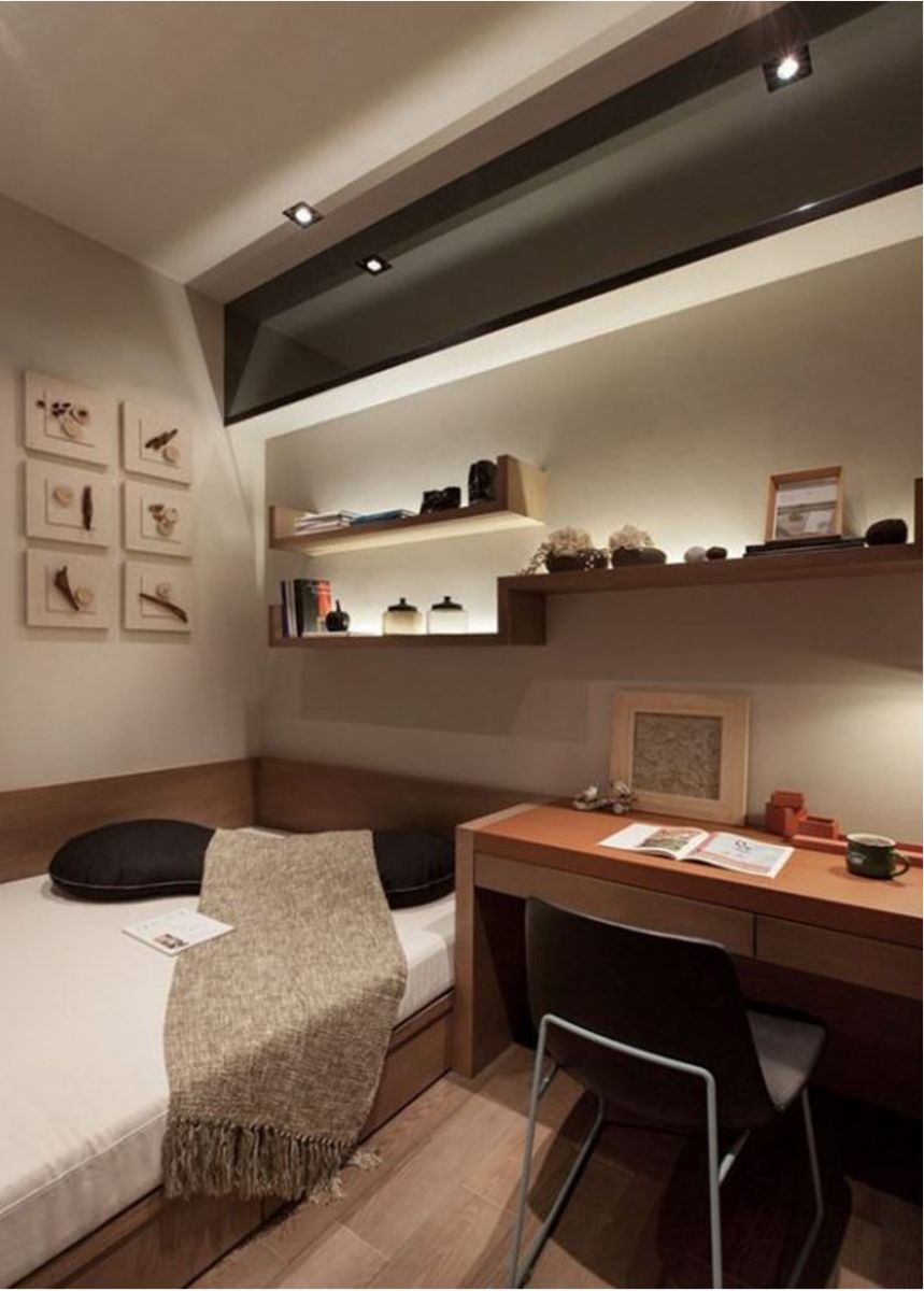 móveis multifuncionais para quarto com home office