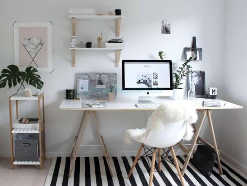 móveis multifuncionais para quarto com home office