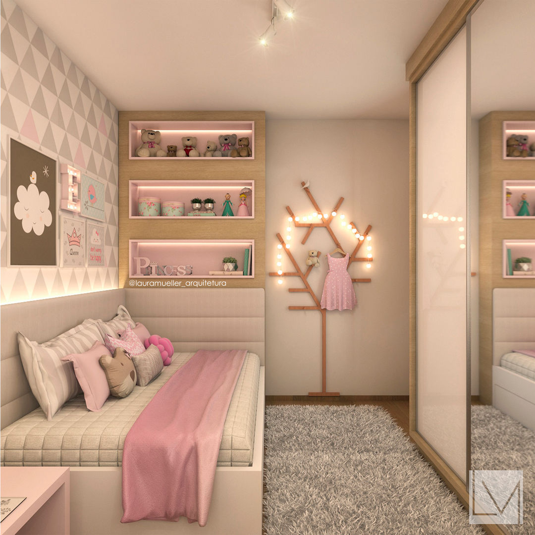 como decorar quarto de adolescente feminina