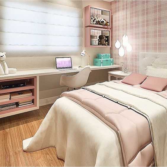 quarto de adolescente feminino