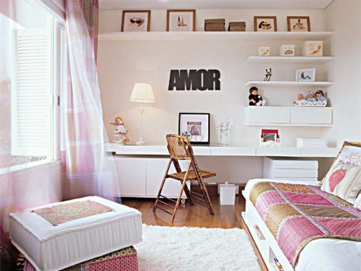 quarto de adolescente feminino