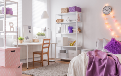 estilo de quarto para meninas adolescentes