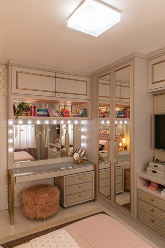 quarto de adolescente feminino