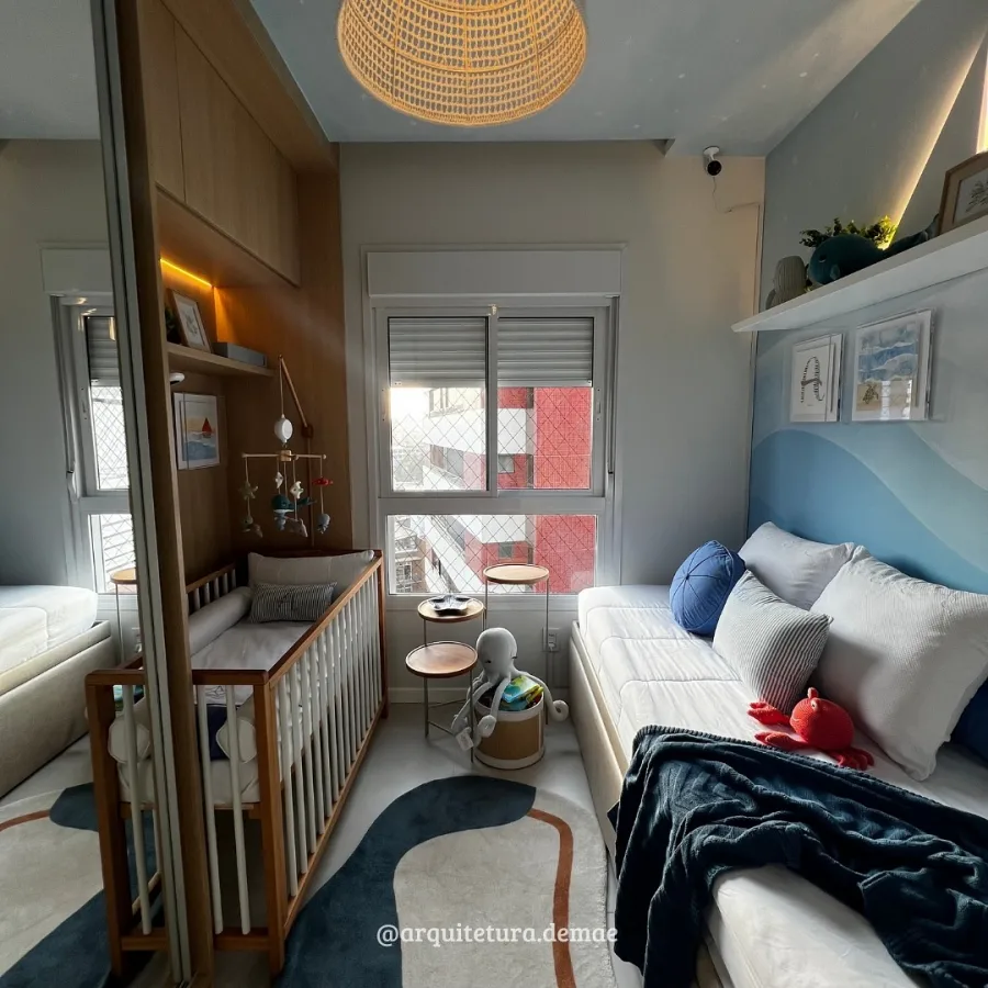 quarto de bebe pequeno