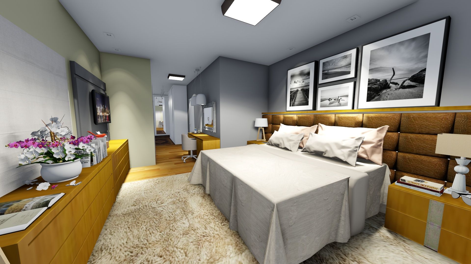 móveis planejados quarto pequeno casal