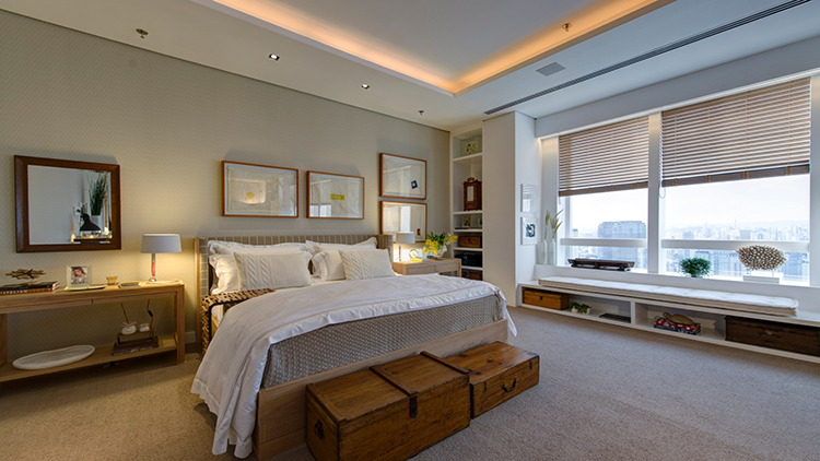 transformar quarto grande em dois ambientes