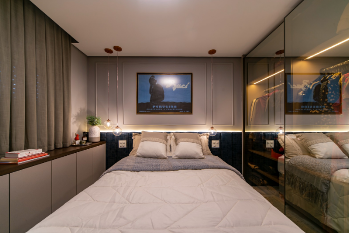 ideias decoração quarto pequeno casal
