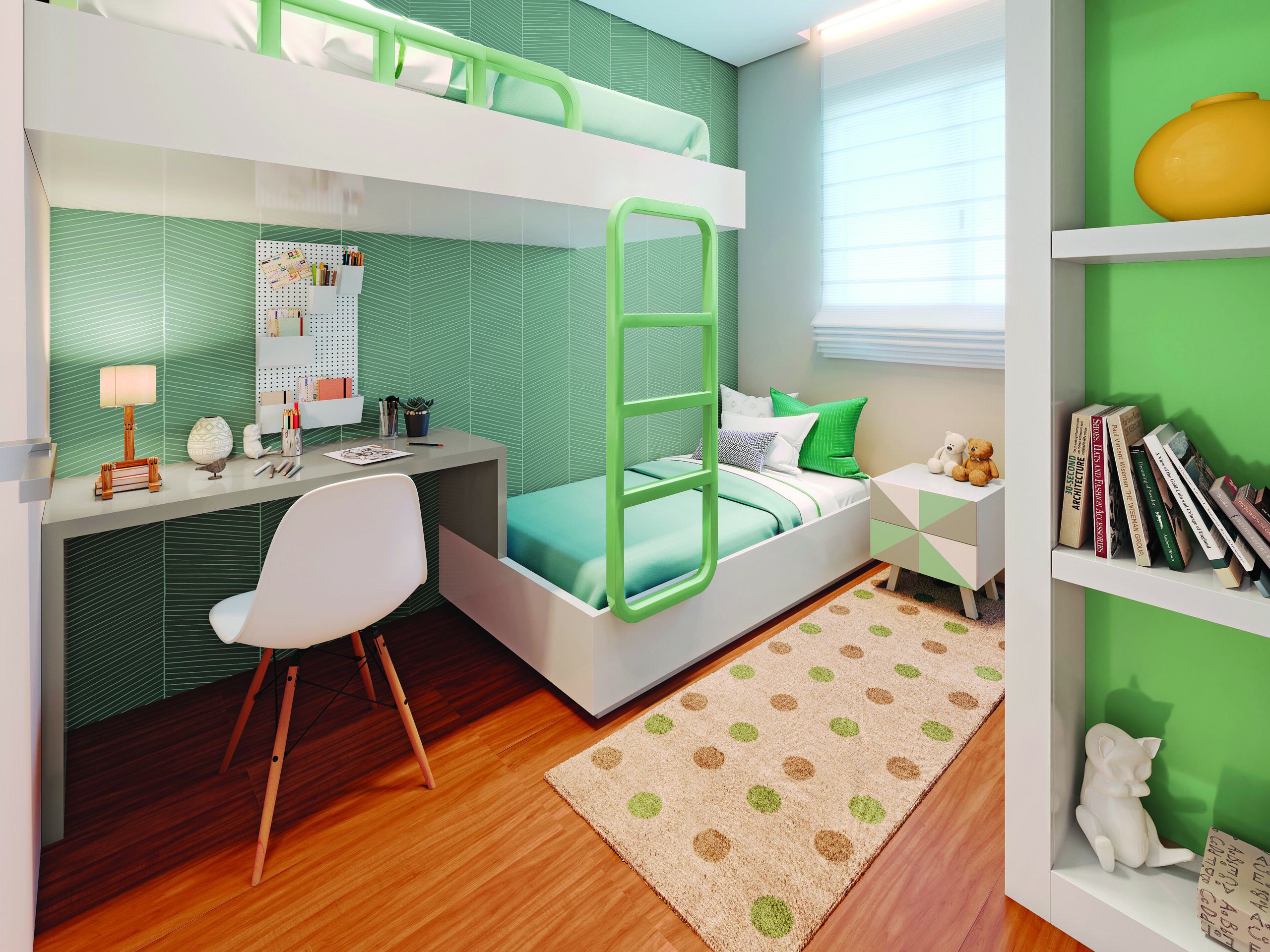 móveis planejados para quarto de gêmeos