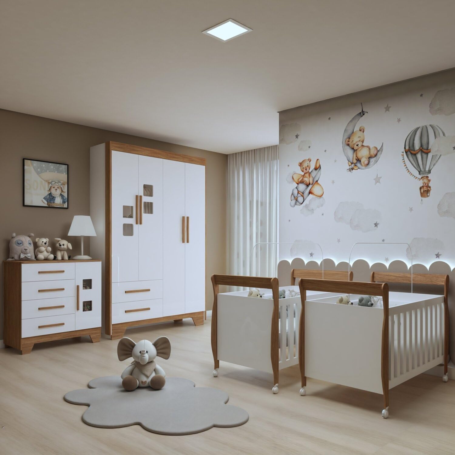 móveis planejados para quarto de gêmeos