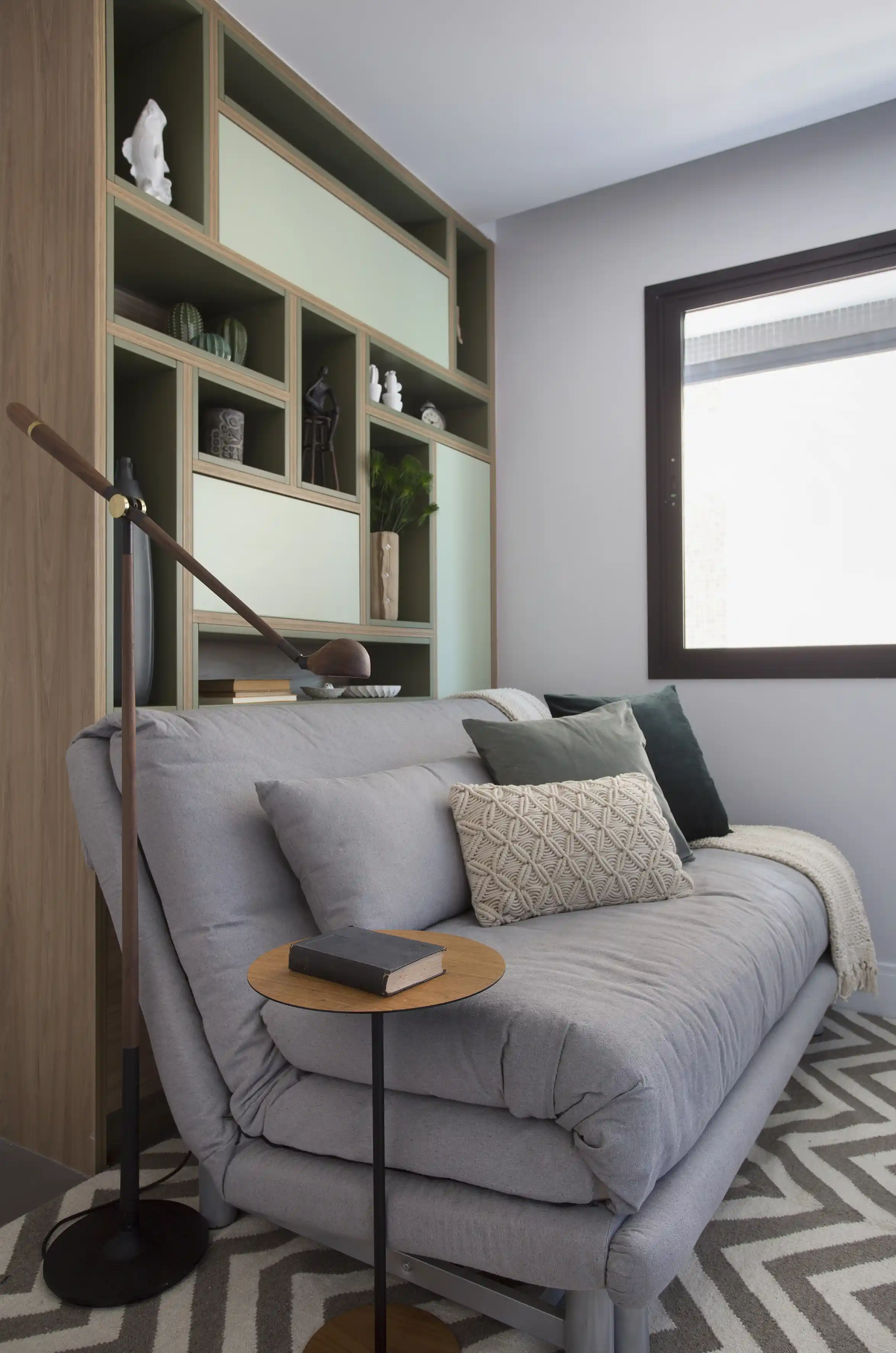 quarto multifuncional para visitas