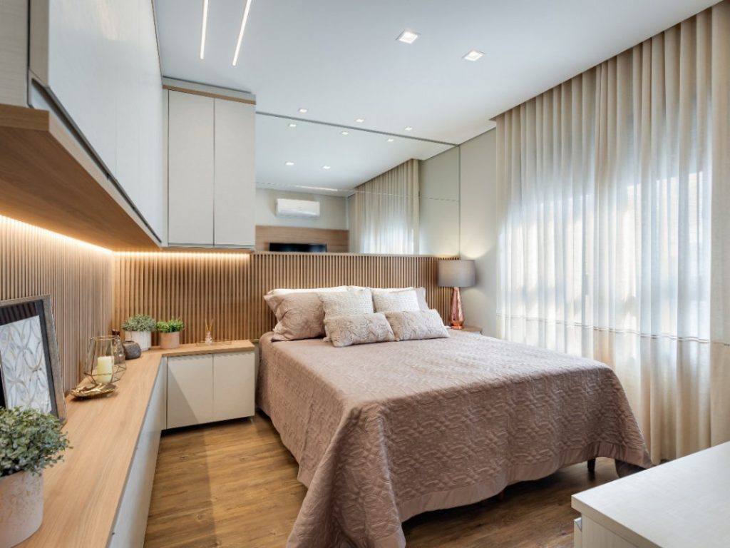 quarto multifuncional para visitas