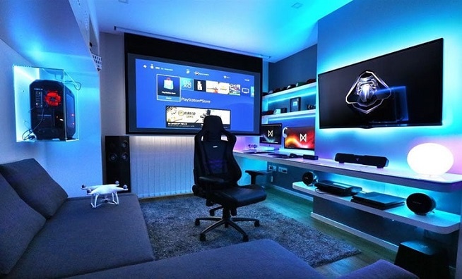 como montar um quarto gamer